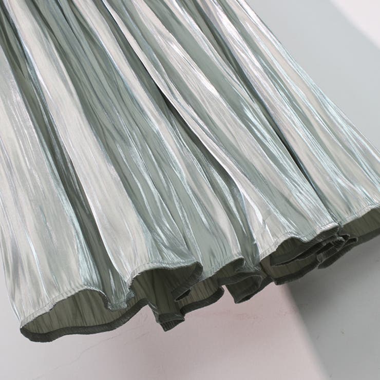 シルクプリーツスカート | ＆soiree | 詳細画像24 