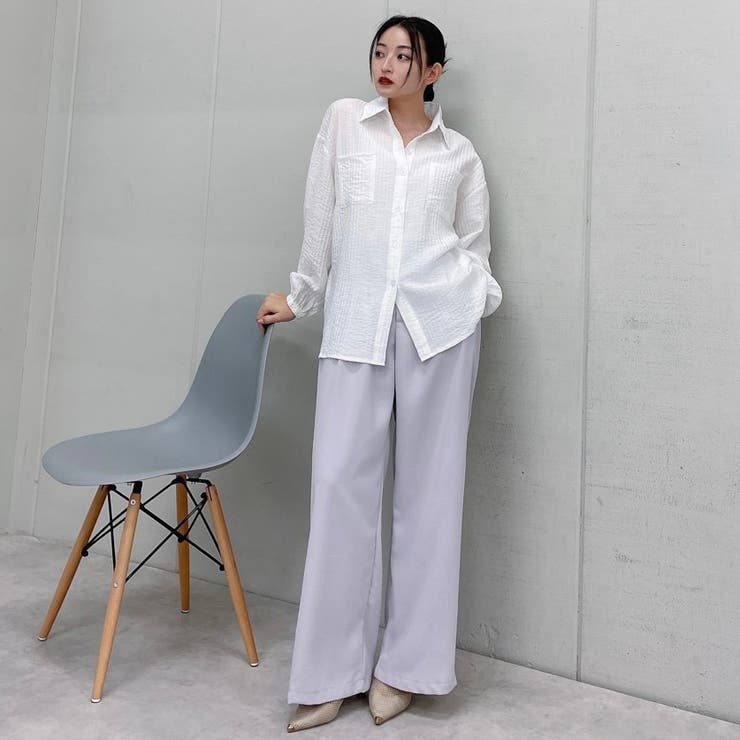 リネンコットンオーバーシャツ | ＆soiree | 詳細画像9 