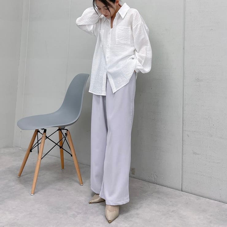 リネンコットンオーバーシャツ | ＆soiree | 詳細画像10 