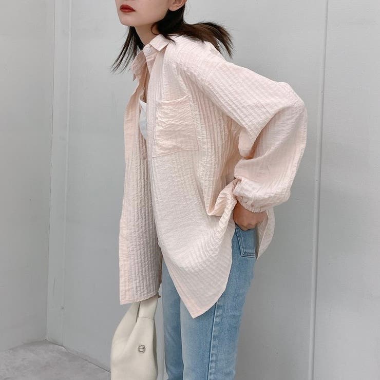 リネンコットンオーバーシャツ | ＆soiree | 詳細画像14 