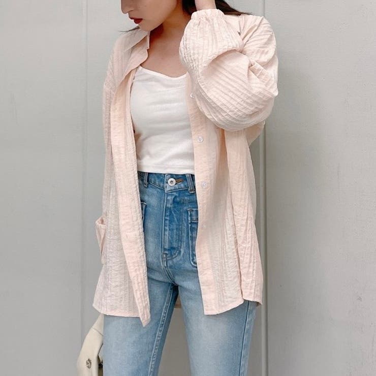 リネンコットンオーバーシャツ | ＆soiree | 詳細画像15 