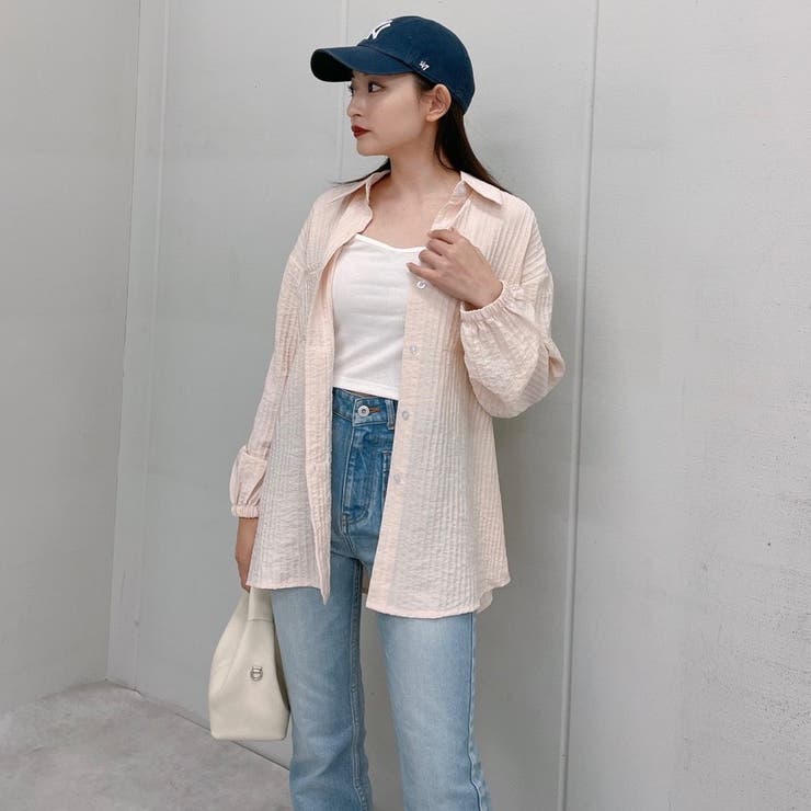 リネンコットンオーバーシャツ | ＆soiree | 詳細画像17 