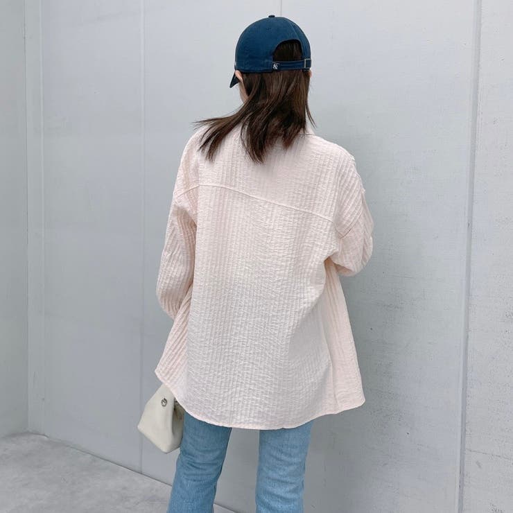 リネンコットンオーバーシャツ | ＆soiree | 詳細画像18 