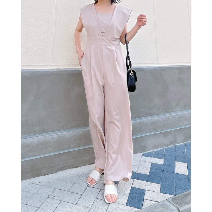 Vカットオールインワン | ＆soiree | 詳細画像12 