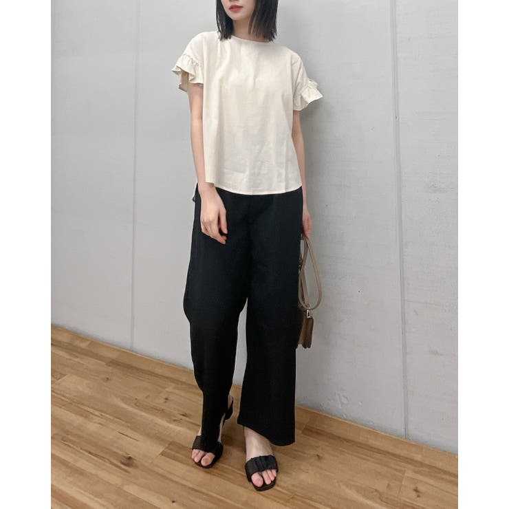 フリルTee | ＆soiree | 詳細画像6 