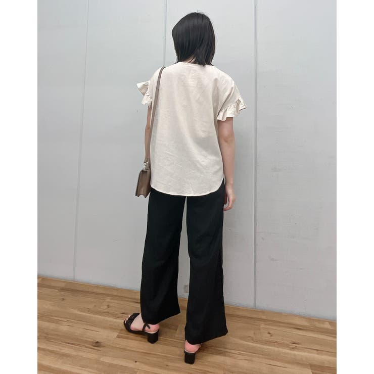フリルTee | ＆soiree | 詳細画像8 