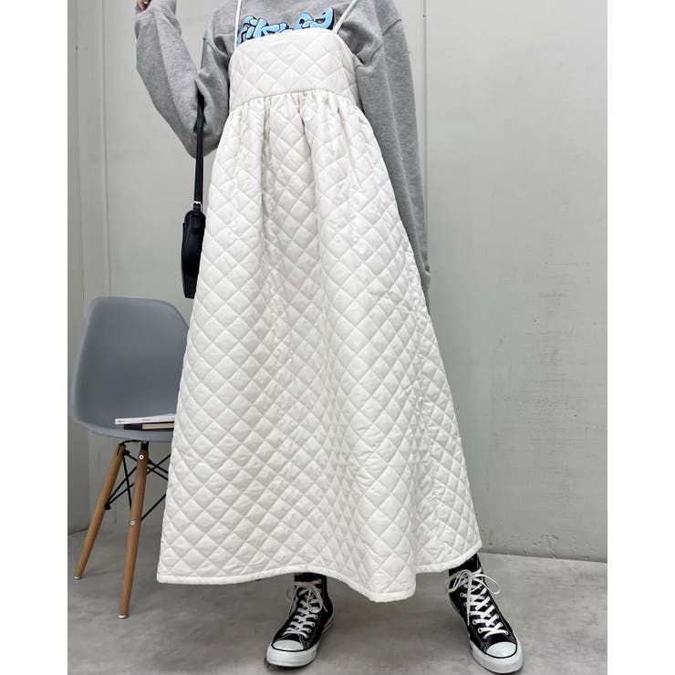 キルティングキャミワンピース[品番：RADM0005626]｜＆soiree（アンド