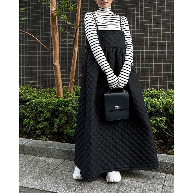 キルティングキャミワンピース[品番：RADM0005626]｜＆soiree（アンド