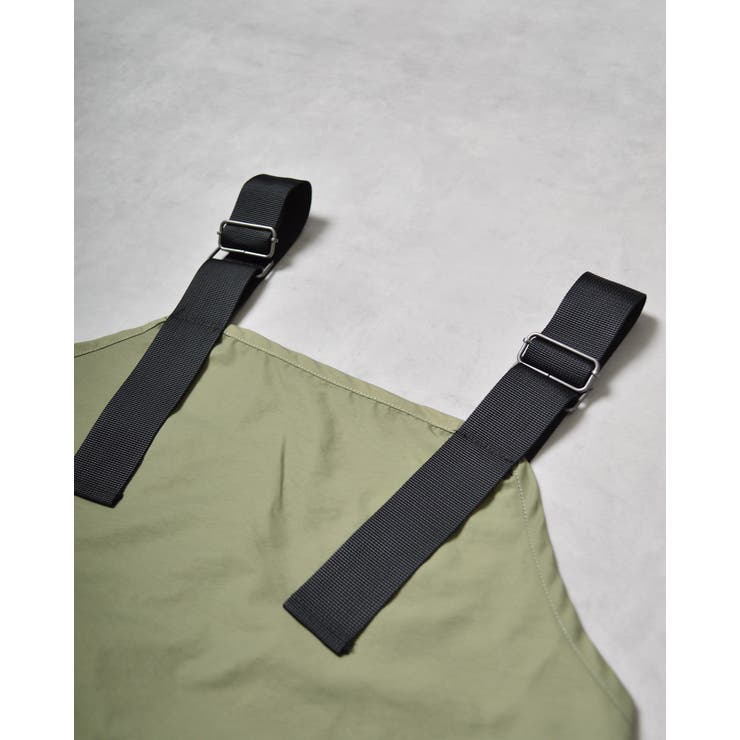 ナイロンミリタリージャンパースカート | ＆soiree | 詳細画像26 