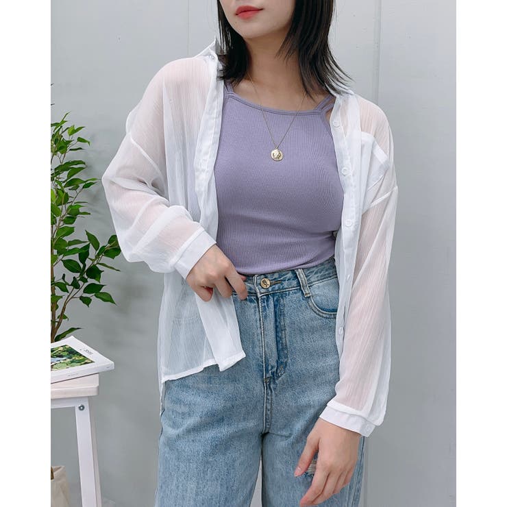 バッククロスカップ付キャミソール | ＆soiree | 詳細画像12 