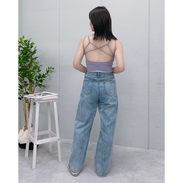 バッククロスカップ付キャミソール | ＆soiree | 詳細画像13 