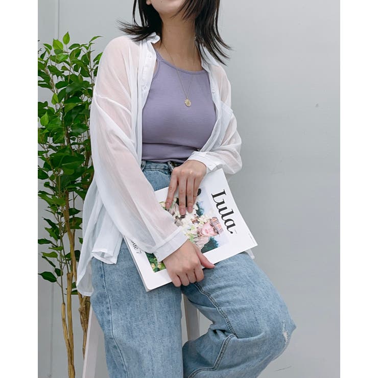 バッククロスカップ付キャミソール | ＆soiree | 詳細画像14 