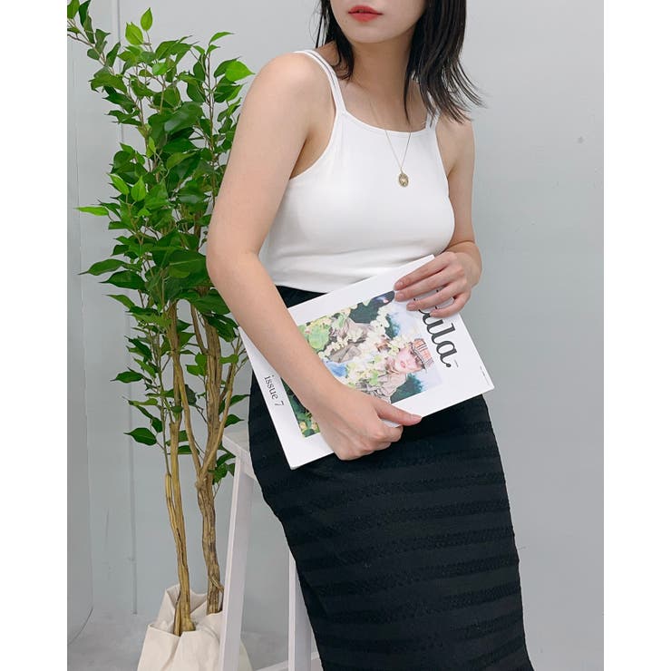 バッククロスカップ付キャミソール | ＆soiree | 詳細画像22 