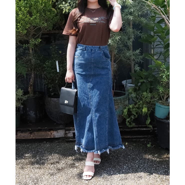 フロント刺繍Tシャツ | ＆soiree | 詳細画像39 