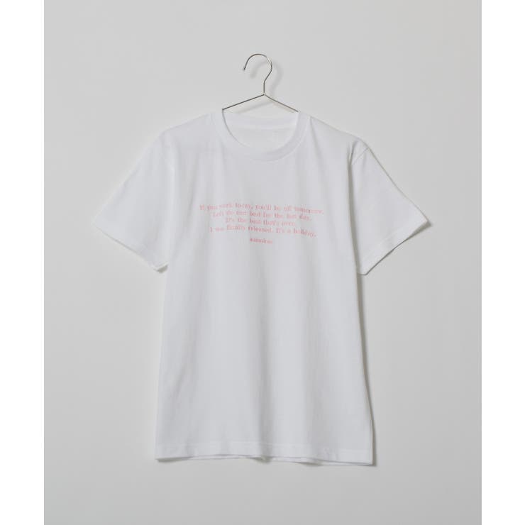 フロント刺繍Tシャツ | ＆soiree | 詳細画像49 