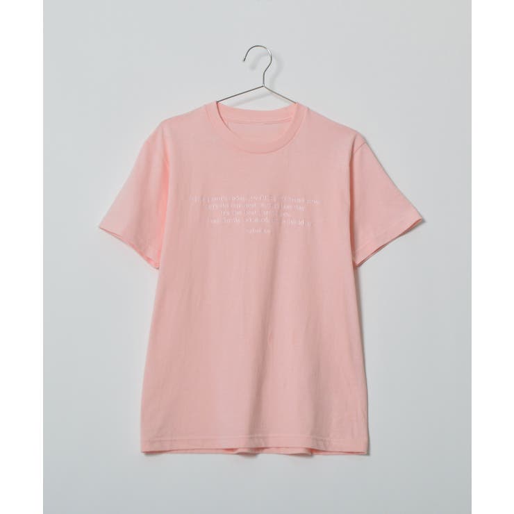 フロント刺繍Tシャツ | ＆soiree | 詳細画像51 