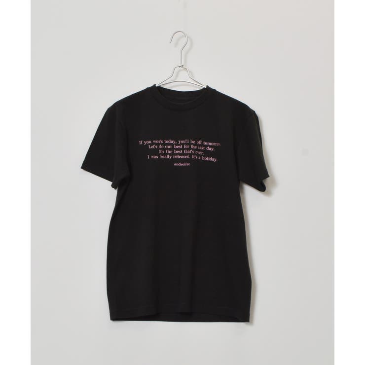 フロント刺繍Tシャツ | ＆soiree | 詳細画像56 