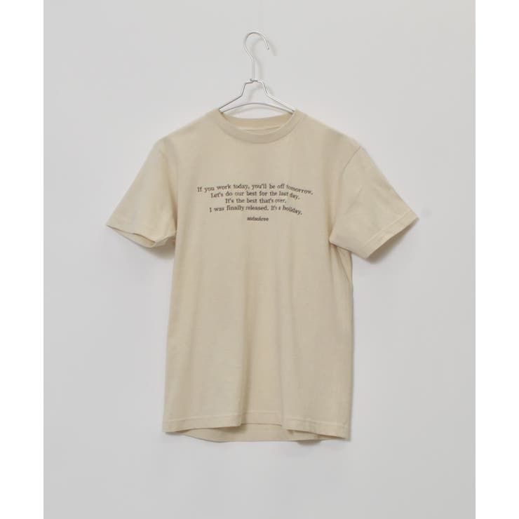 フロント刺繍Tシャツ | ＆soiree | 詳細画像59 