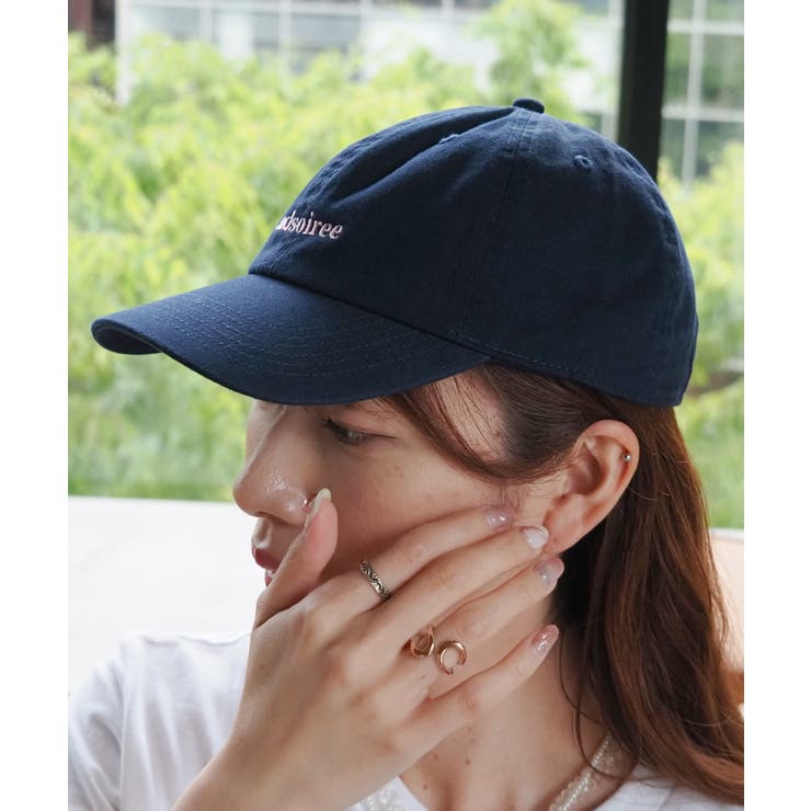 刺繍ロゴキャップ | ＆soiree | 詳細画像11 