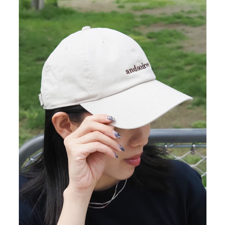 刺繍ロゴキャップ | ＆soiree | 詳細画像16 
