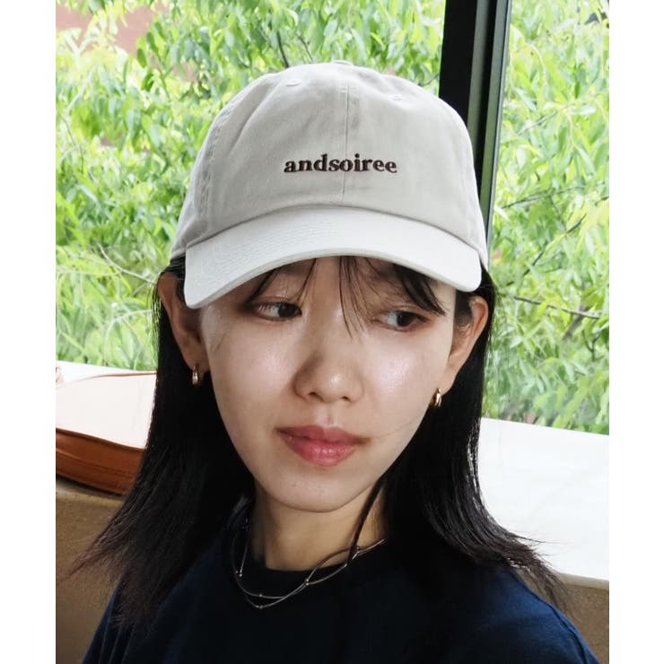 刺繍ロゴキャップ | ＆soiree | 詳細画像18 