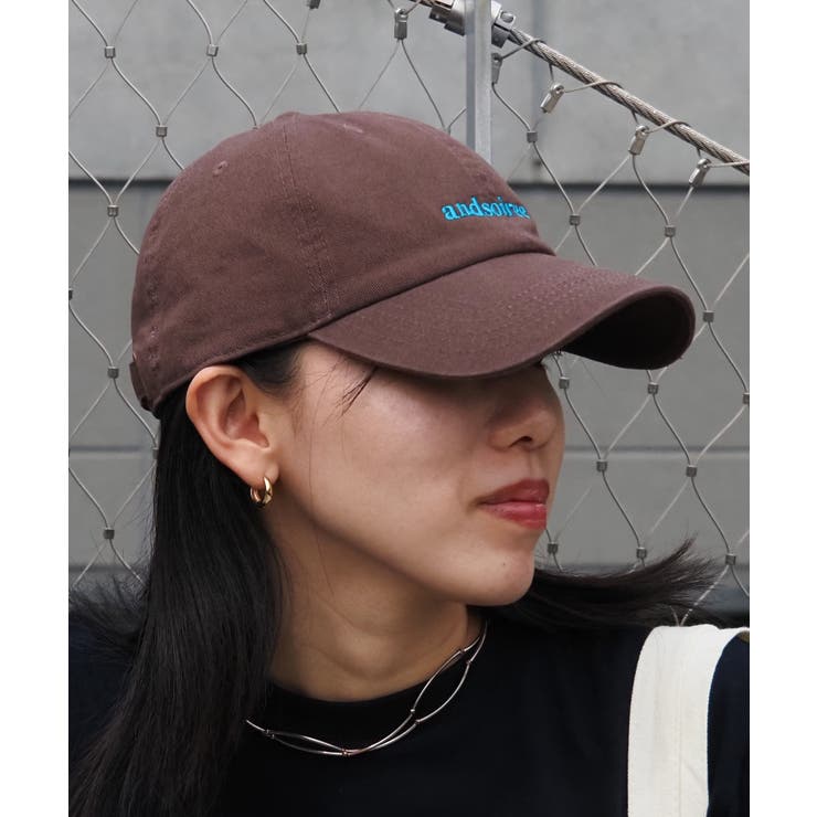 刺繍ロゴキャップ | ＆soiree | 詳細画像4 