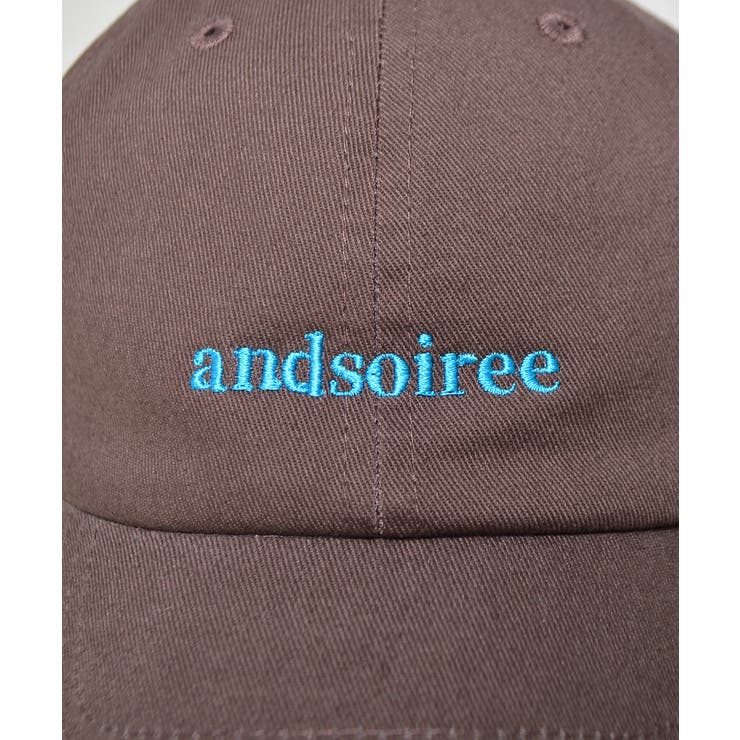 刺繍ロゴキャップ | ＆soiree | 詳細画像24 