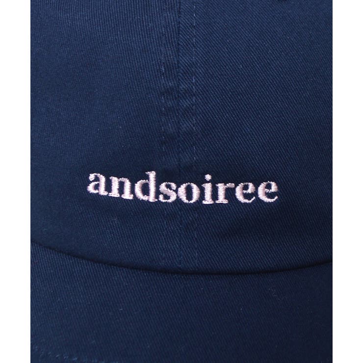 刺繍ロゴキャップ | ＆soiree | 詳細画像25 