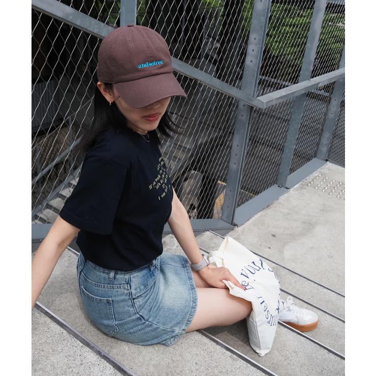 刺繍ロゴキャップ | ＆soiree | 詳細画像5 