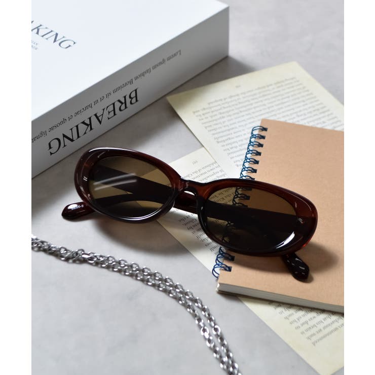 Aブラウン(オーバル) | &soiree アソートアイウェア Ⅱ | ＆soiree