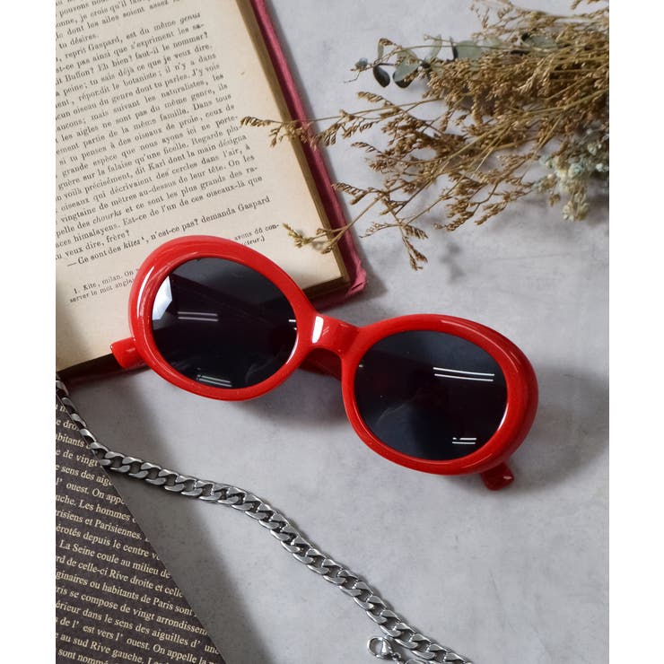 Eレッド(オーバル) | &soiree アソートアイウェア Ⅱ | ＆soiree