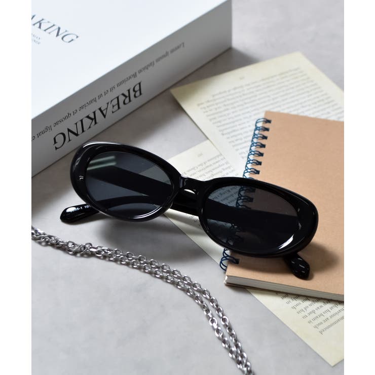 Aブラック(オーバル) | &soiree アソートアイウェア Ⅱ | ＆soiree