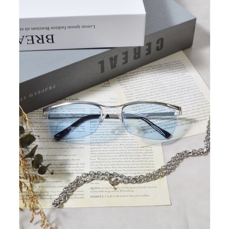 Eブルー | &soireeアイウェア Ⅲ（ラウンド、リムレス） | ＆soiree