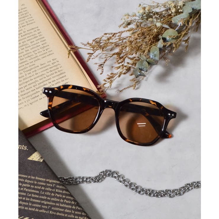 Aブラウン | &soiree ボストンサングラス | ＆soiree