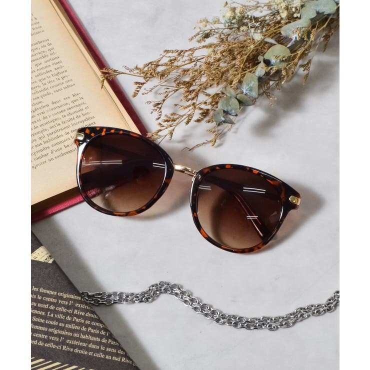 Cブラウン | &soiree ボストンサングラス | ＆soiree