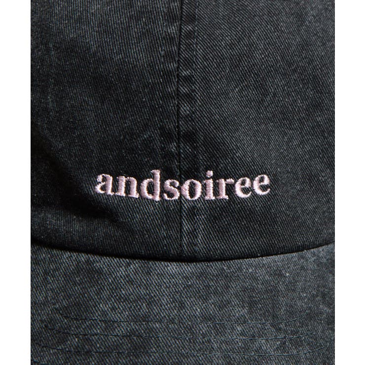 &soiree 刺繍ロゴキャップ（ピグメント） | ＆soiree | 詳細画像3 