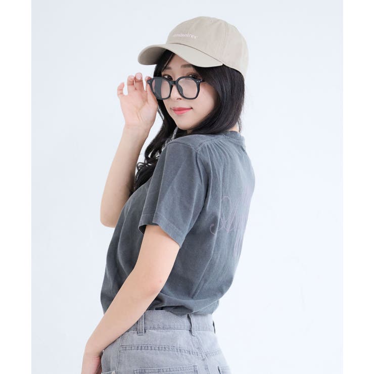 ピグメントプリントTシャツ(メッセージロゴ) | ＆soiree | 詳細画像10 