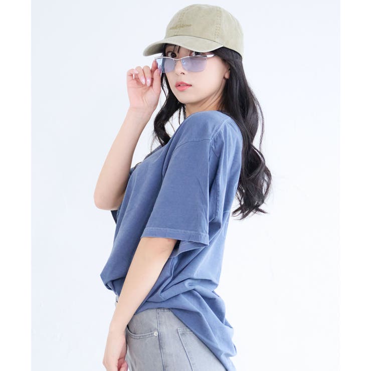 ピグメントプリントTシャツ(メッセージロゴ) | ＆soiree | 詳細画像25 