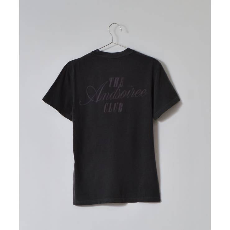 ピグメントプリントTシャツ(メッセージロゴ) | ＆soiree | 詳細画像42 