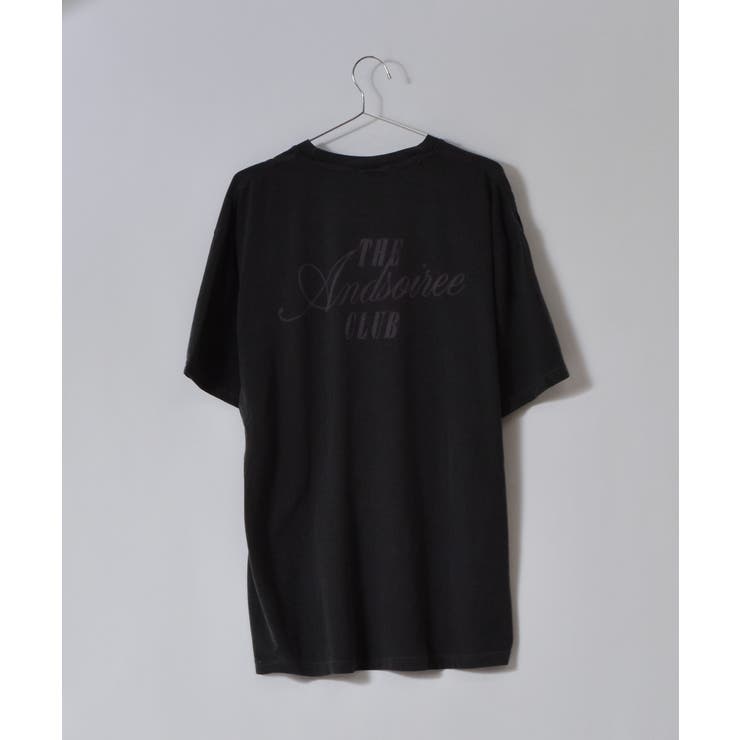 ピグメントプリントTシャツ(メッセージロゴ) | ＆soiree | 詳細画像44 