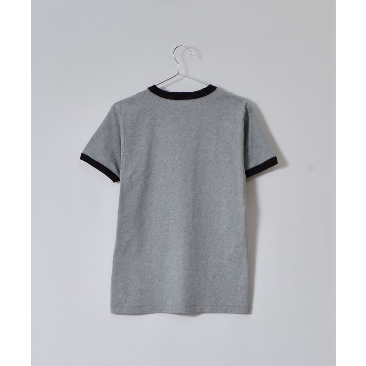 ロゴ刺繍リンガーTシャツ | ＆soiree | 詳細画像15 