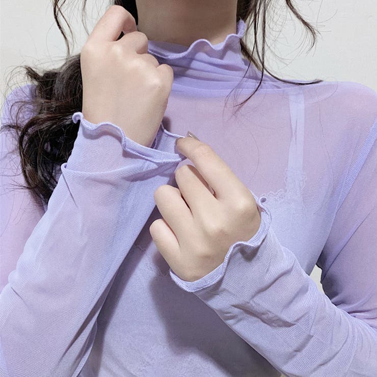 ハイネック シアートップス | ＆soiree | 詳細画像24 