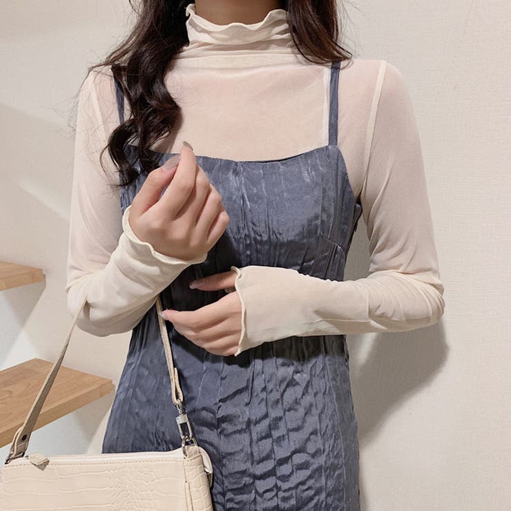 ハイネック シアートップス | ＆soiree | 詳細画像25 