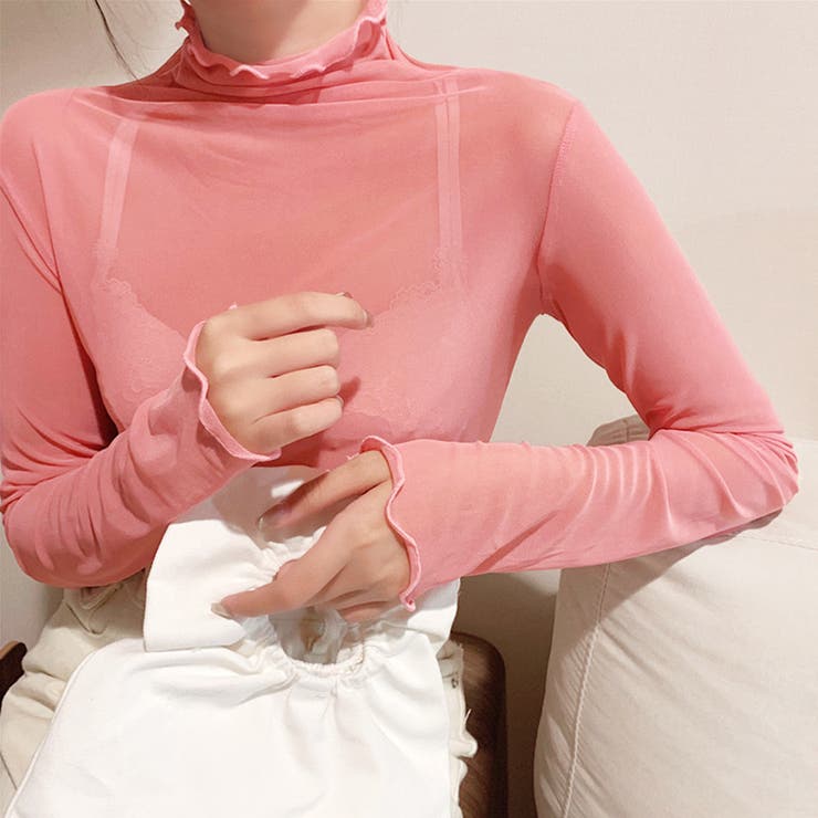 ハイネック シアートップス | ＆soiree | 詳細画像34 