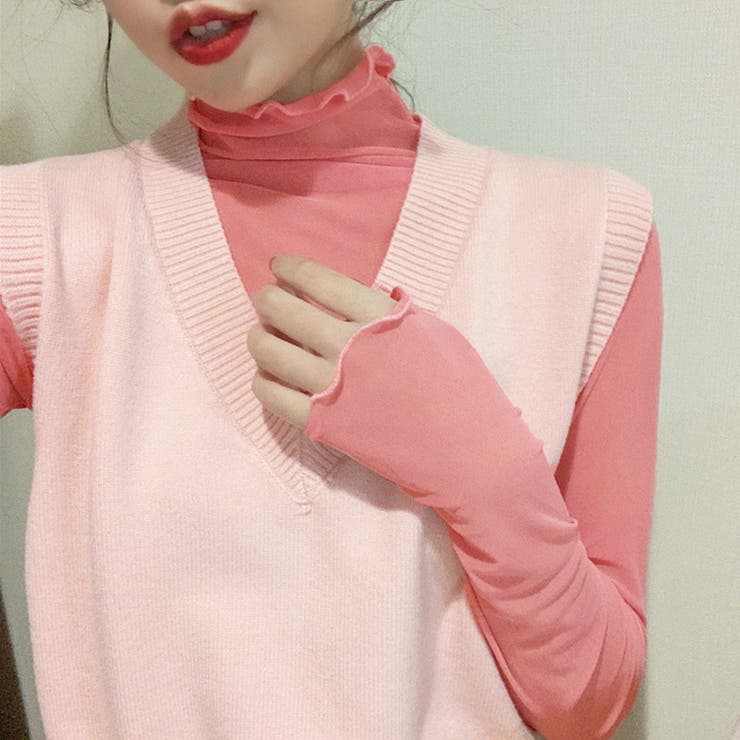 ハイネック シアートップス | ＆soiree | 詳細画像38 