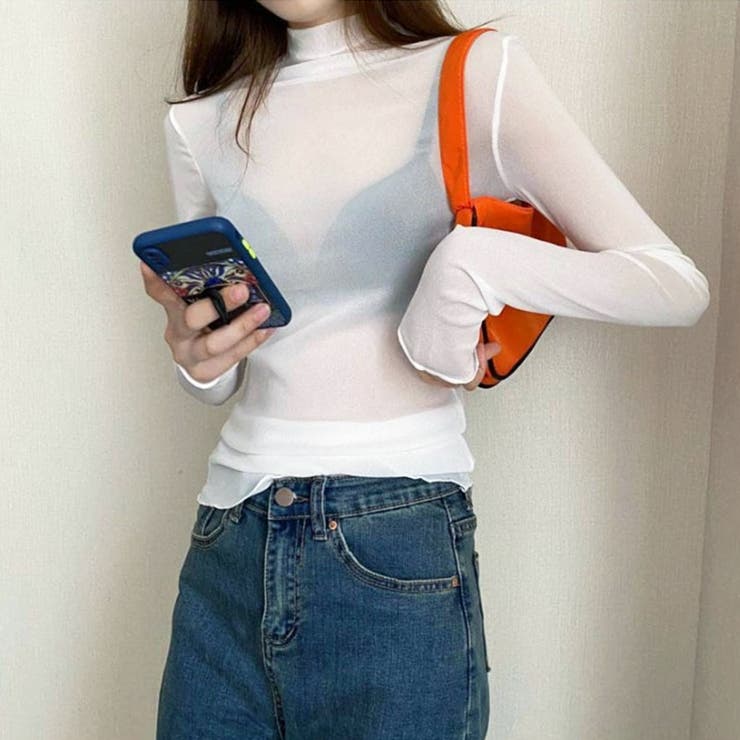 ハイネック シアートップス | ＆soiree | 詳細画像9 