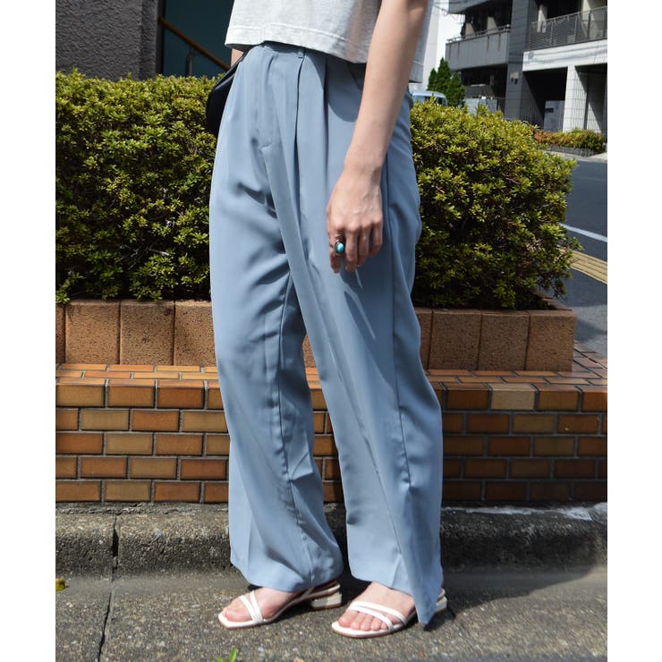 タックデザインワイドパンツ | ＆soiree | 詳細画像10 