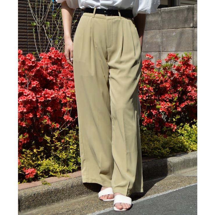 タックデザインワイドパンツ | ＆soiree | 詳細画像11 