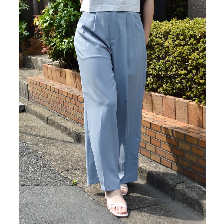 タックデザインワイドパンツ | ＆soiree | 詳細画像7 