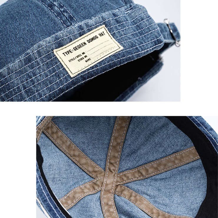 ロールキャップ デニム メンズ | RAiseNsE  | 詳細画像14 